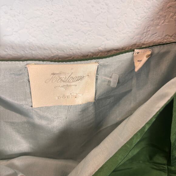 Doen Heirloom Women's Green Celina Dress Size Small - Picture 4 of 7